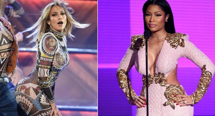 La indignada reacción de Nicki Minaj al ver a Jennifer Lopez bailando su canción