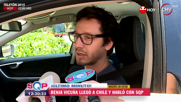 Benjamín Vicuña sacó el habla tras lapidario mensaje de Pampita en Twitter