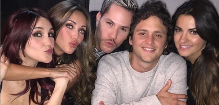 La romántica foto de Maite de RBD junto al líder de recordada banda Glup!