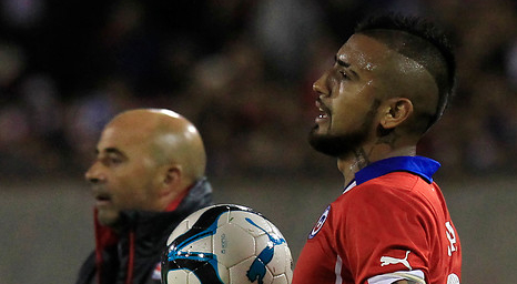 Vidal se mostró orgulloso de sus entrenadores: Ambos pelean por ser el mejor del mundo