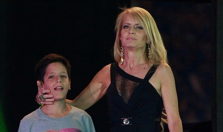 El gran desplante que mostró el hijo de Cecilia Bolocco en la Teletón