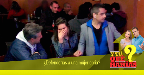 ¿Y tú qué harías? Tuiteros alaban a defensores de mujer vulnerable y ebria