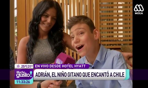 El piropo de Adrián Martín Vega a su novia que la rompió en el Mucho Gusto