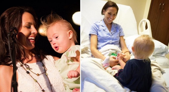 Así pasa sus últimos días una artista con cáncer terminal junto a sus hijos