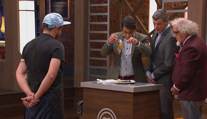 En votación dividida Fabricio se convirtió en el nuevo eliminado de MasterChef
