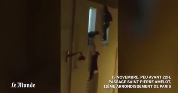 Agradecida: Embarazada buscó a héroe anónimo que le salvó la vida en París