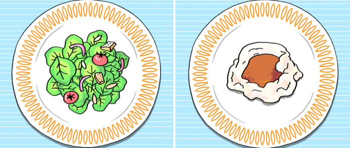 Descubre lo que dice tu plato de comida acerca de tu personalidad