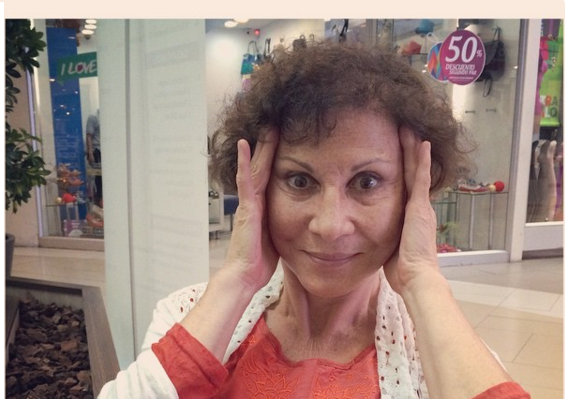 El error que cometió Teresita Reyes al compartir foto en grabación de 