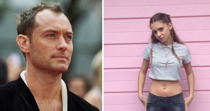 La guapa hija adolescente de Jude Law que debutó como modelo en People Illustrated