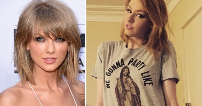 Esta bella joven arrasa en Instagram por lucir como el clon de Taylor Swift