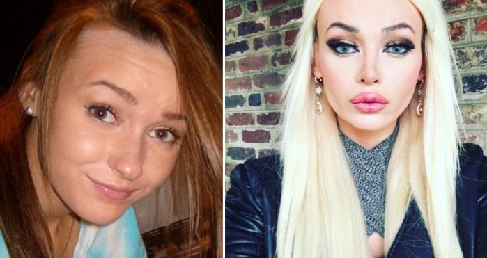 La Barbie humana 'gringa' revela los problemas que le provoca su look en la universidad