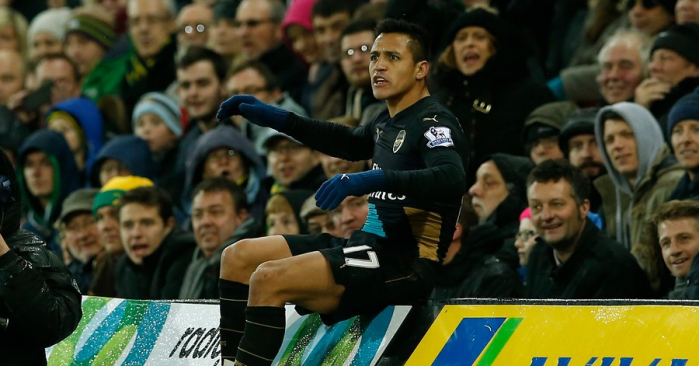 Alexis y la lesión que lo tendría varias semanas alejado de las canchas