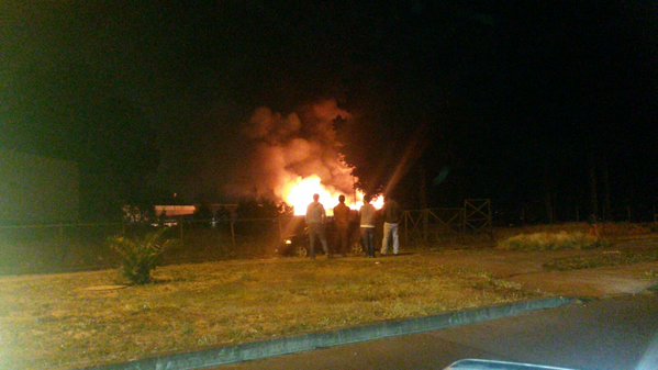 Incendio destruyó planta del frigorífico Agrolomas en San Pedro de la Paz