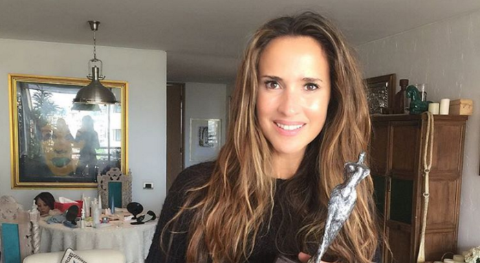 Angélica Castro enfrentó preguntas sobre supuesta infidelidad de su marido