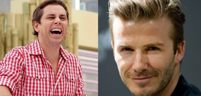 Así fue el encuentro entre Beckham, Viñuela y el pequeño 