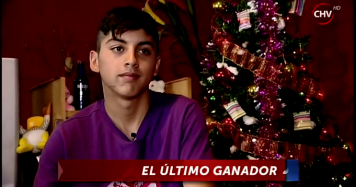 Último ganador del sorteo de Polla usará el dinero para arreglar casa de sus padres