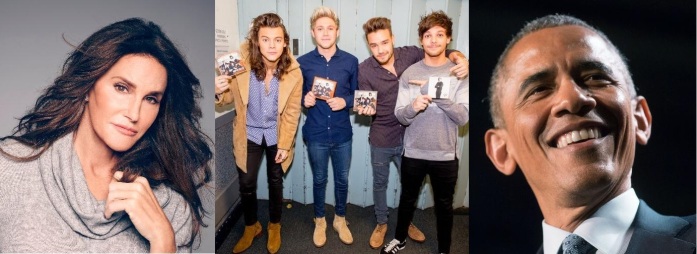Las figuras que dominaron Twitter en 2015: One Direction, Obama y  Caitlyn Jenner