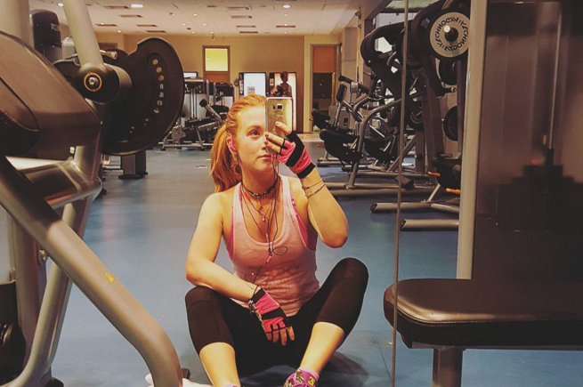 Tuvo consecuencias: Duro entrenamiento le pasó la cuenta a Vesta Lugg