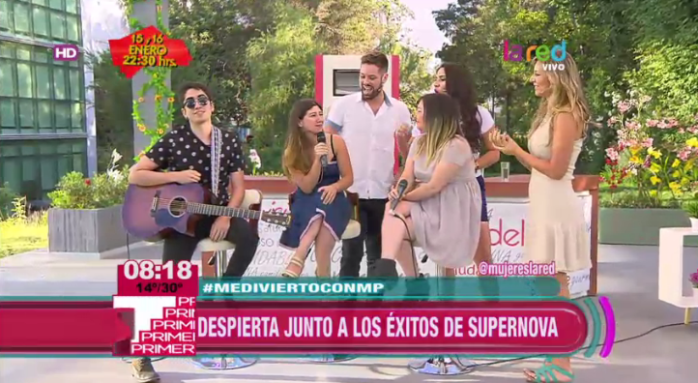 Supernova reapareció con sus nostálgicas baladas en 