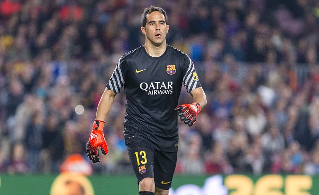 Claudio Bravo recibió el alta médica y estará en la final de la Copa del Rey