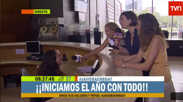 Javiera Contador se confesó tras primer día en 'Buenos días a todos