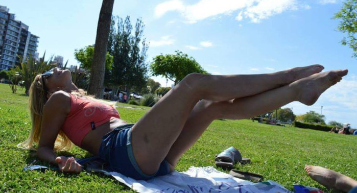 El desconocido talento de la prima del técnico de la 'U', Paola Beccacece