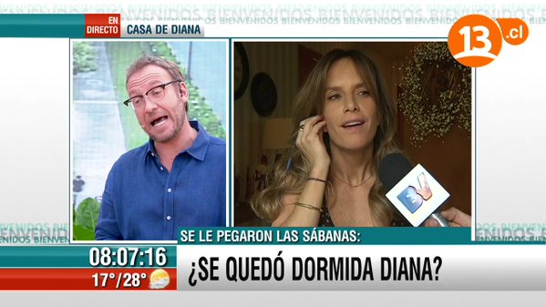 Así fue la anecdótica llegada de Diana Bolocco a 