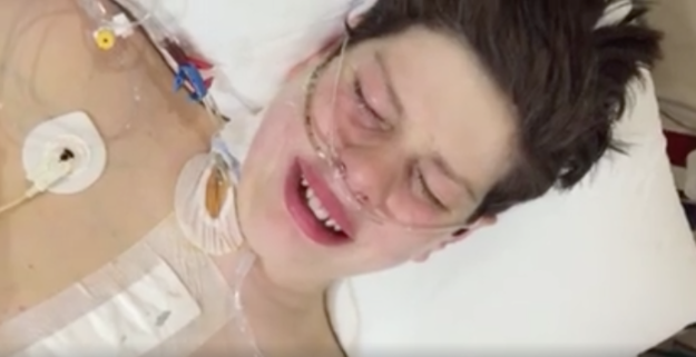 La increíble reacción de adolescente al despertar de trasplante de corazón