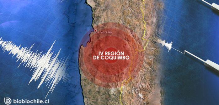 Sismo de mediana intensidad se percibió en la Región de Coquimbo