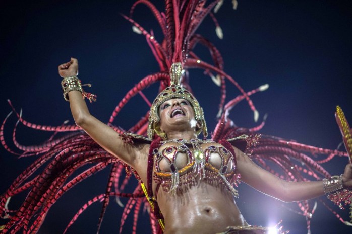 Comenzó el carnaval de Rio: revisa las mejores imágenes