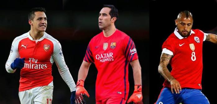 Alexis, Bravo y Vidal son los deportistas chilenos más populares en el mundo