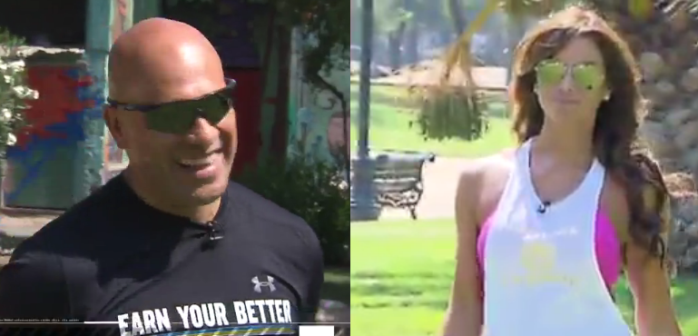 Así fue el reencuentro en pantalla de René O'Ryan y Carla Ochoa tras bullado romance