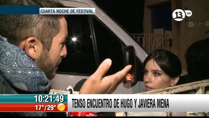 Hugo Valencia se reencontró con Javiera Mena: Hicieron las paces