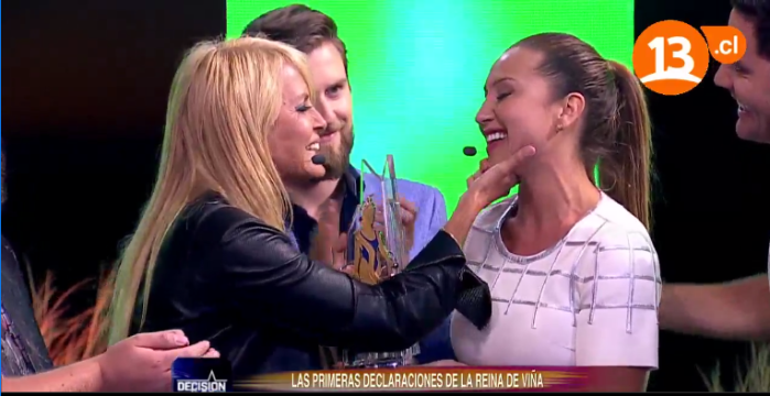 Las sentidas palabras de Cecilia Bolocco a Luli tras ser elegida reina de Viña