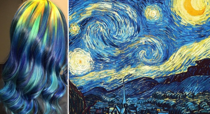 La increíble estilista que tiñe el pelo de sus clientas como obras de arte