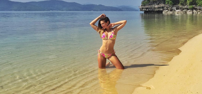 Eugenia Lemos impacta con sensual galería de fotografías para cerrar el verano