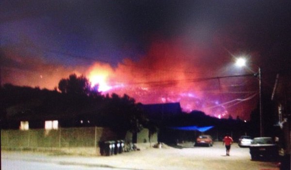 Incendio forestal en Pichidegua consume más de 2 mil 500 hectáreas
