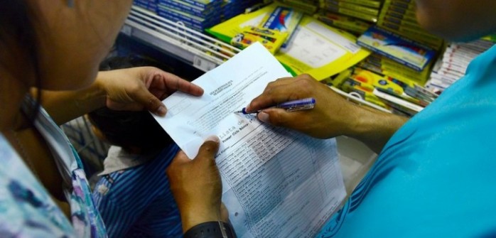 Lo que NO te puede pedir el colegio en la lista de útiles