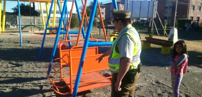 Niño de 11 años quedó en riesgo vital tras caer de columpio en Osorno