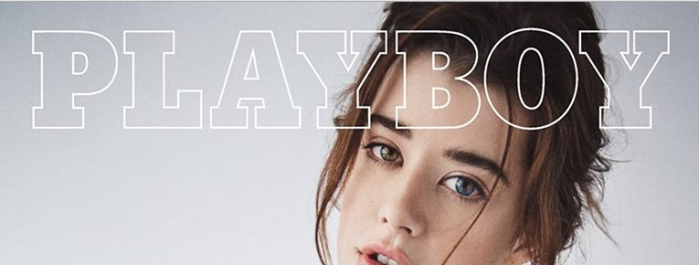Esta será la nueva portada 'con ropa' de Playboy