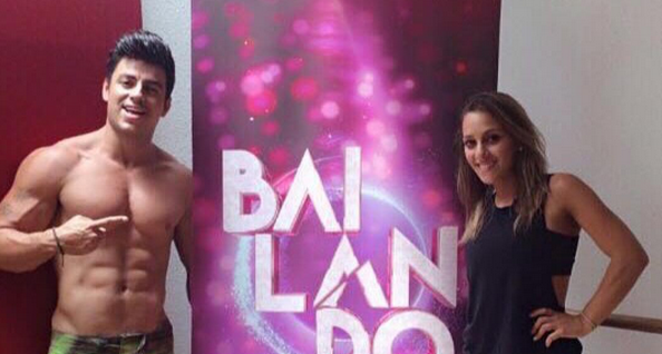 La accidentada maniobra que casi deja en el suelo a Bruno y su bailarina de 