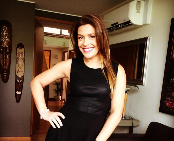 Una obra de arte: Caro Arregui comparte foto del maravilloso cuadro que le pintó su nuera