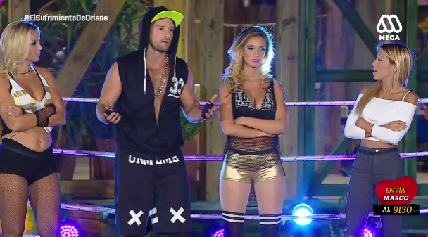 Las críticas de tuiteros por impulsiva reacción de Oriana en actividad de reality de Mega