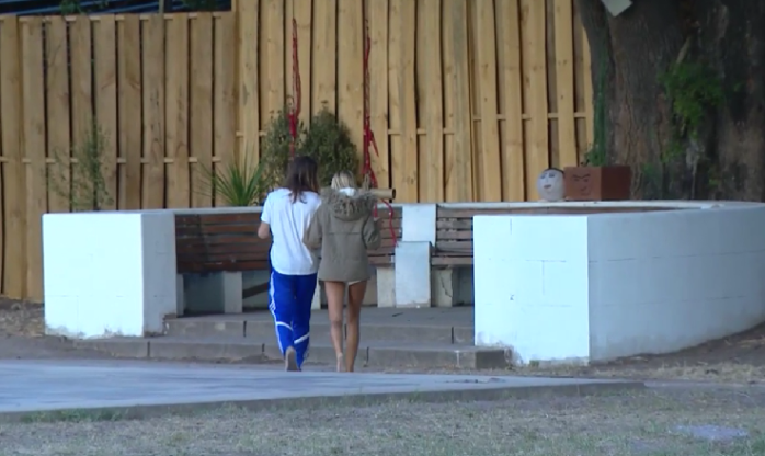 La divertida imagen de Oriana y Pablo que hizo reír a los seguidores del reality