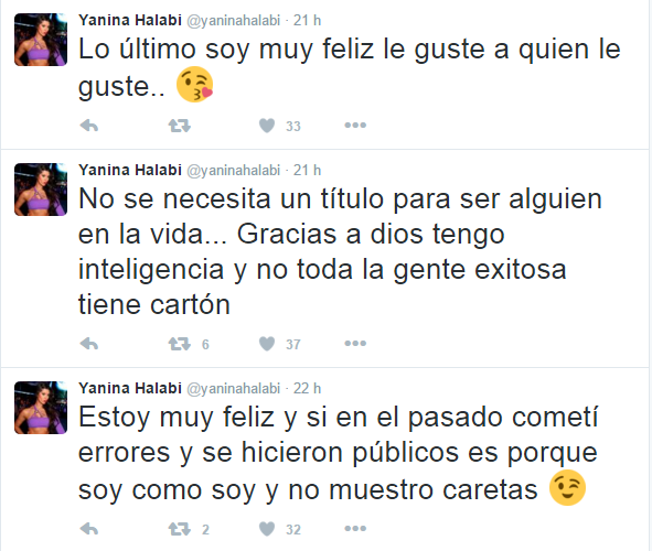 Yanina Halabi | Twitter