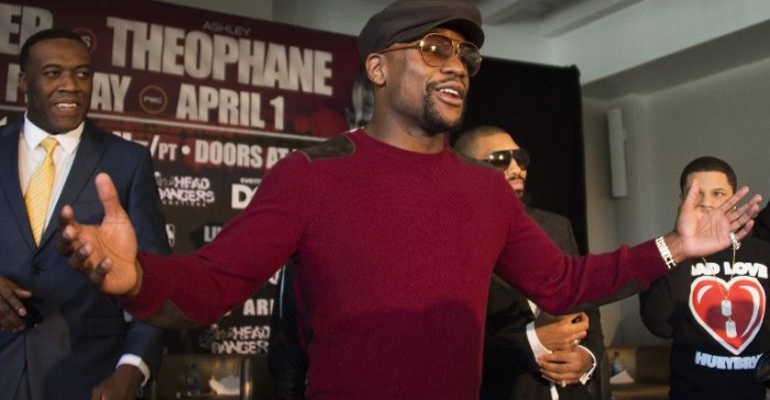 Floyd Mayweather compartió en Instagram la 