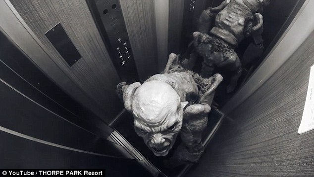 'Demonio' aterroriza parque de diversiones