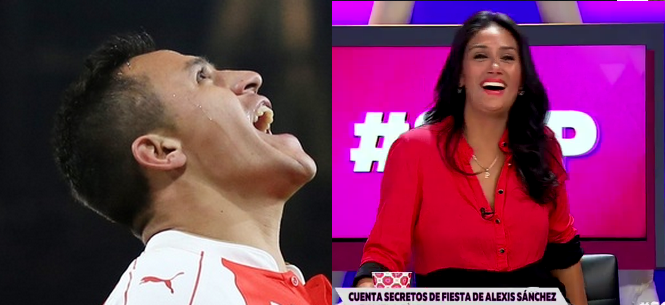 Pamela Díaz reveló cómo Alexis Sánchez concreta sus 