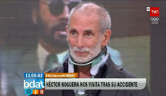 Héctor Noguera relató detalles de su accidente a caballo en BDAT: “Sentí que me iba”