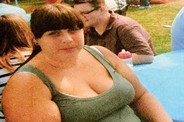 Alex Hook antes de perder peso | The Mirror